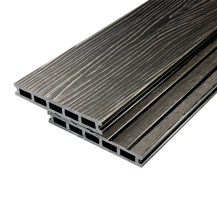 Террасная доска из ДПК RusDecking, UnoDeck Mogano, Графит в Ростове-на-Дону