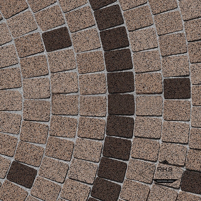 Тротуарная плитка Steingot, Granit Premium, Классика Арко "Bruno" в Ростове-на-Дону