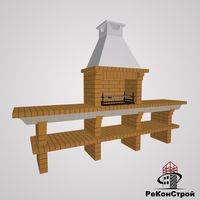 Печь-барбекю Saunday 711 в Ростове-на-Дону