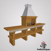 Печь-барбекю Saunday 712 в Ростове-на-Дону