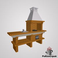 Печь-барбекю Saunday 722 в Ростове-на-Дону