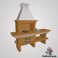 Печь-барбекю Saunday 724 в Ростове-на-Дону