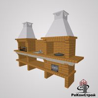 Печь-барбекю Saunday 734 в Ростове-на-Дону