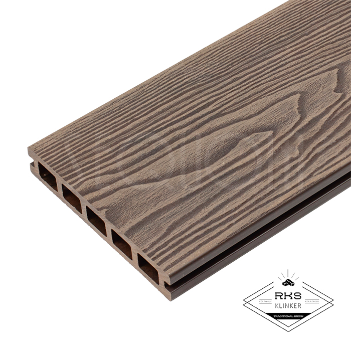 Террасная доска из ДПК SEQUOIA®, DUAL 3D WOOD, Brown, 146x24x4000 мм в Ростове-на-Дону