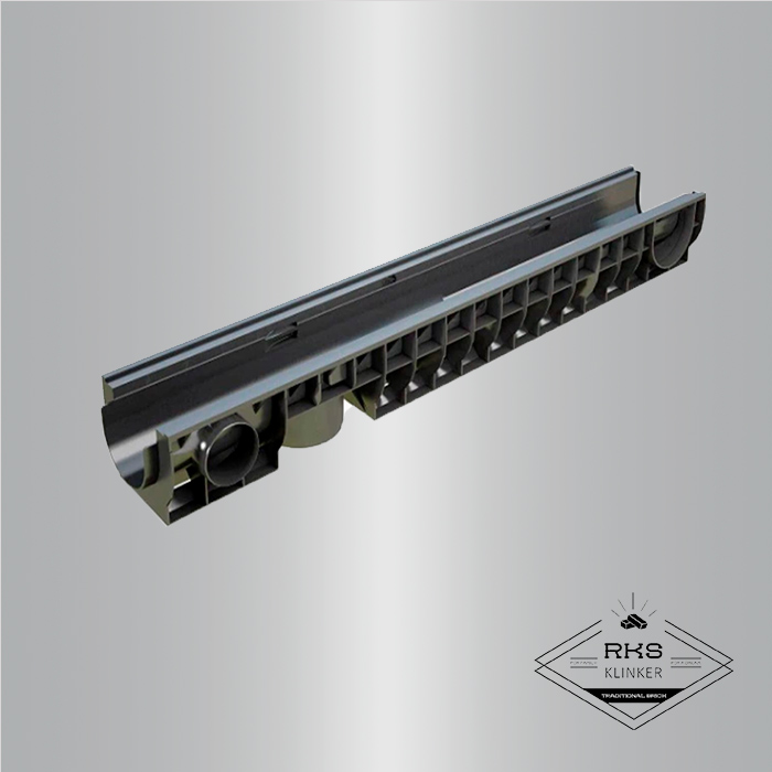 Лоток водоотводный PolyMax Basic DN100, H200 в Ростове-на-Дону