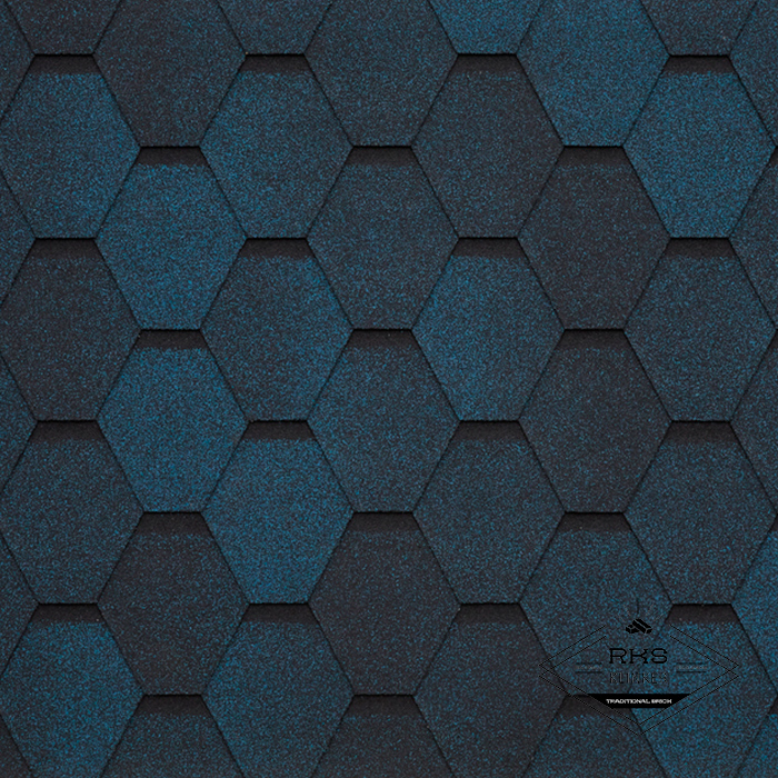 Гибкая черепица TEGOLA, UNICA MOSAIK, Indaco Scuro 481 в Ростове-на-Дону