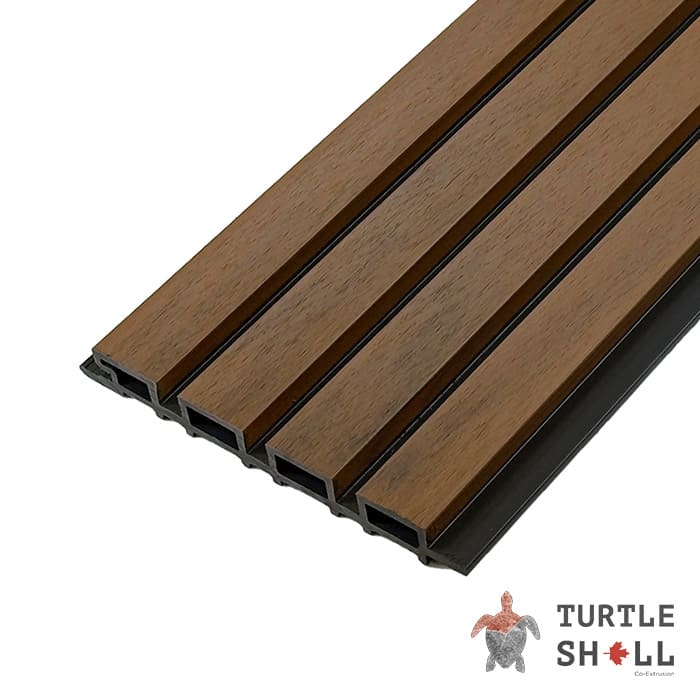 Реечная панель Middle Lines Dual, Thai Teak, Co-Extrusion в Ростове-на-Дону
