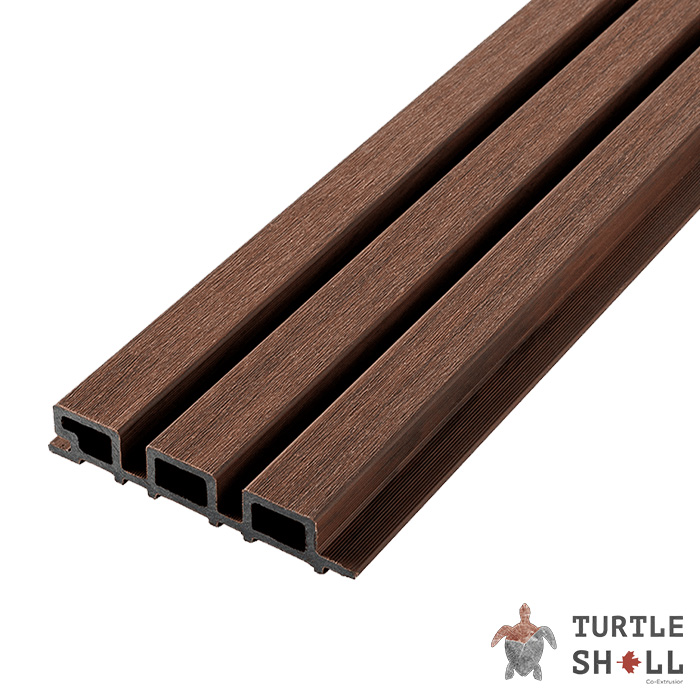 Реечная панель ДПК Middle Lines, Australian Palisander, Коэкструзия (FS 15) в Ростове-на-Дону