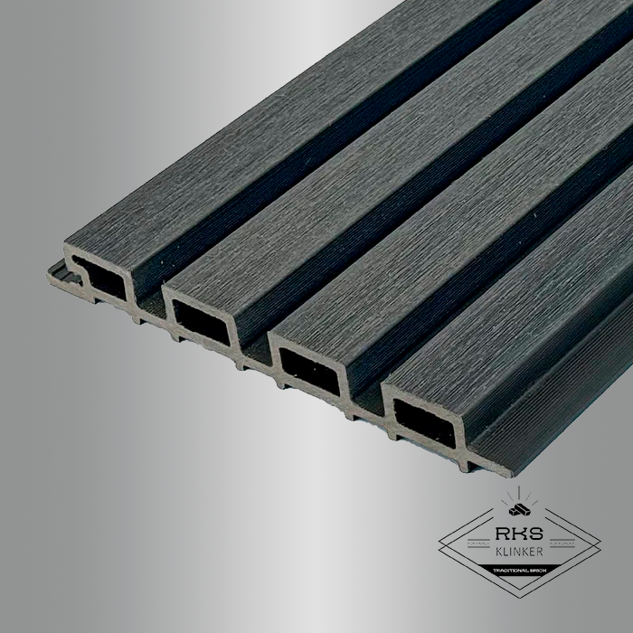 Реечная панель Middle Lines, Faroese Smokewood, Co-Extrusion в Ростове-на-Дону