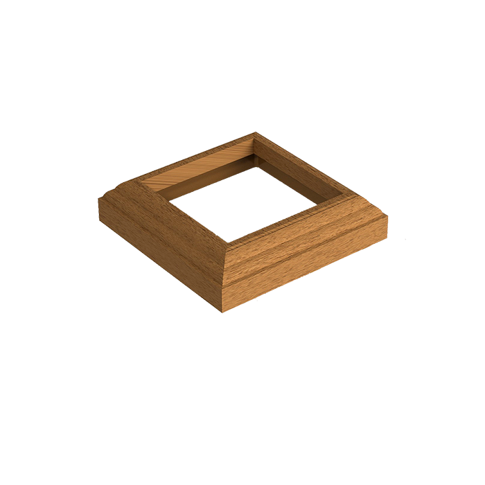 Крышка нижняя для столба из ДПК Woodvex,Select, вуд в Ростове-на-Дону