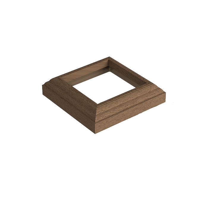 Крышка нижняя для столба из ДПК Woodvex,Select, кофе в Ростове-на-Дону