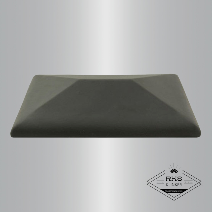 Клинкерный колпак на столб ZG Clinker, СР 300х425 мм, графит в Ростове-на-Дону