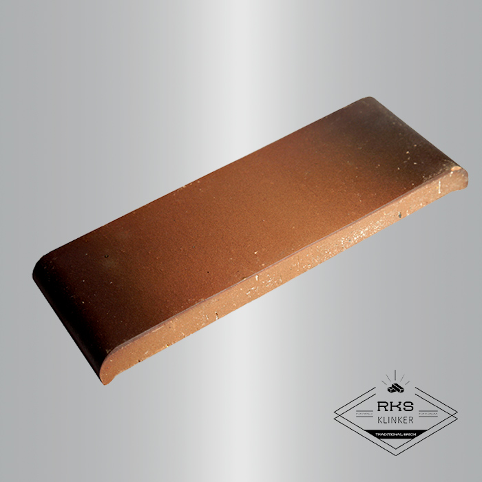 Парапетная плитка ZG Clinker, КР20 190x110x25 мм, Каштановая в Ростове-на-Дону