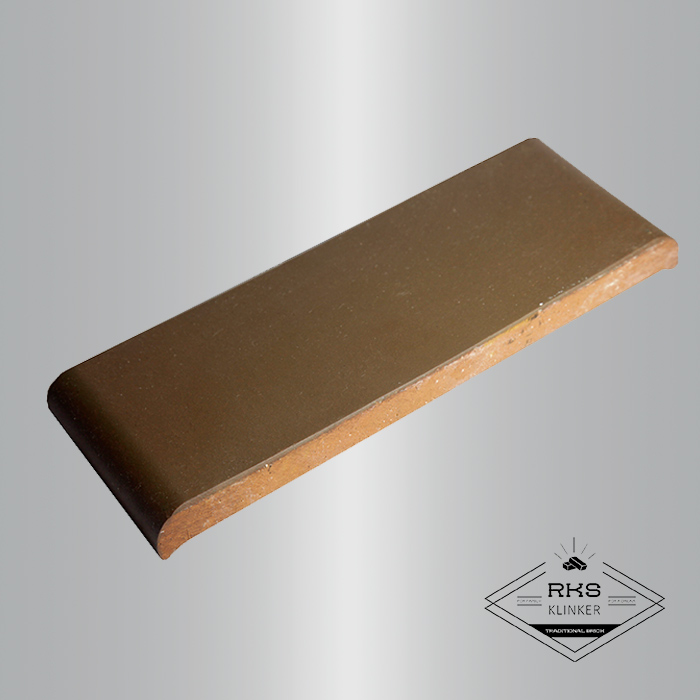 Парапетная плитка ZG Clinker, КР20 190x110x25 мм, Коричневая в Ростове-на-Дону
