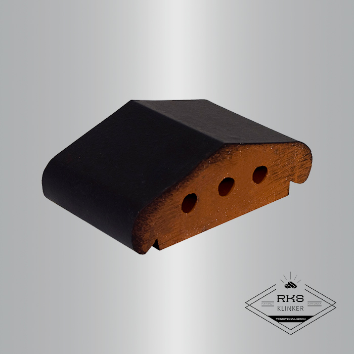 Профильный кирпич для заборов ZG Clinker, К12 170x110x65 мм, Графит в Ростове-на-Дону