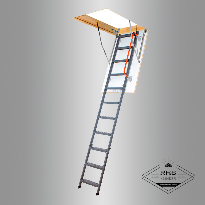 Чердачная металлическая лестница FAKRO LMК 60х130х305 в Ростове-на-Дону