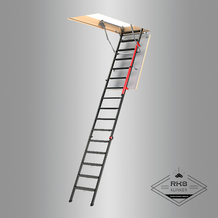 Чердачная металлическая лестница FAKRO LMP 86х144х366 в Ростове-на-Дону