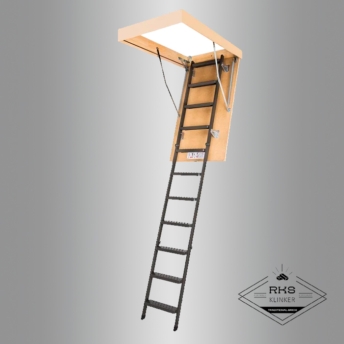 Чердачная металлическая лестница FAKRO LMS 60х120х280 в Ростове-на-Дону