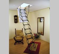 Чердачная лестница OMAN "NOZYCOWE Termo" 70х120х290 см в Ростове-на-Дону