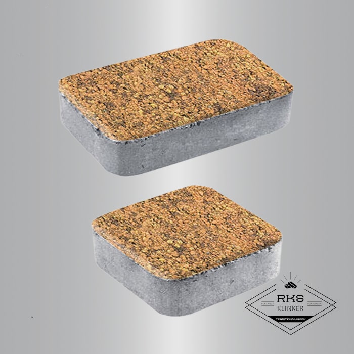 Тротуарная плитка КЛАССИКО - А.1.КО.4, Листопад гладкий, Саванна в Ростове-на-Дону