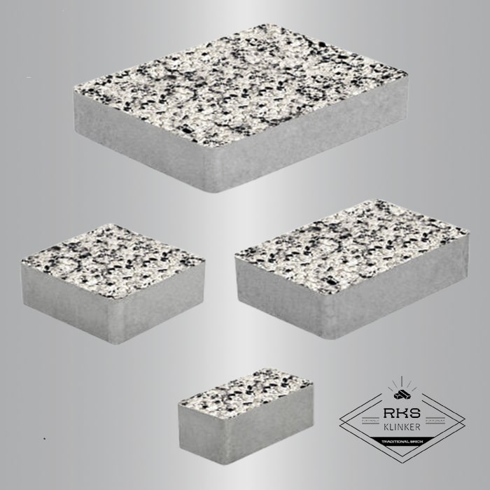 Тротуарная плитка МЮНХЕН - Б.2.ФСМ.6, Стоунмикс, Бело-чёрный в Ростове-на-Дону