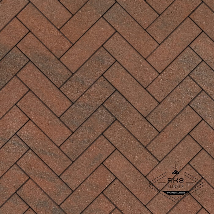 Тротуарная плитка ПРЯМОУГОЛЬНИК - Б.8.П.8, Листопад гладкий, Клинкер в Ростове-на-Дону