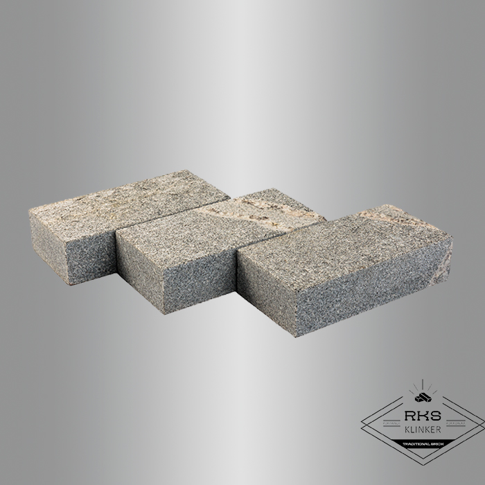 Гранитная брусчатка Исетское, Пиленая, 100х200 мм в Ростове-на-Дону