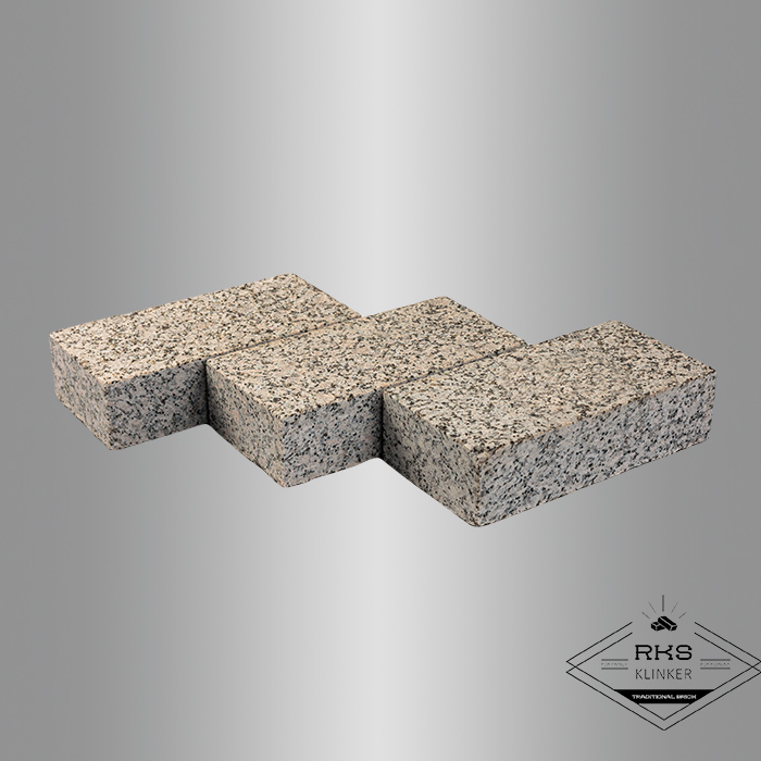 Гранитная брусчатка Возрождение, Пиленая, 100x200 мм в Ростове-на-Дону