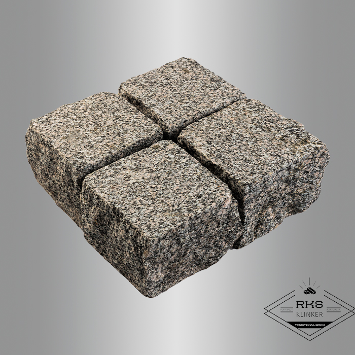 Гранитная брусчатка Каменогорская, Француженка, 100x100 мм в Ростове-на-Дону