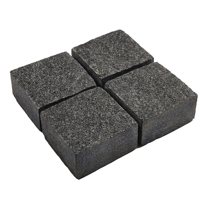 Гранитная брусчатка RKS SLATE Gabbro (Габбро) Карандаш, 100x100 мм в Ростове-на-Дону