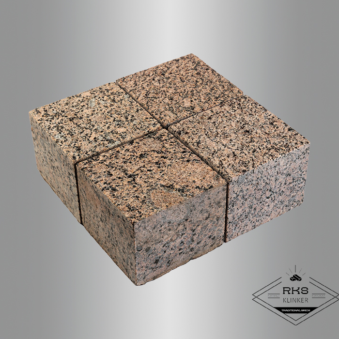 Гранитная брусчатка Ала-Носкуа, Пиленая, 100x100 мм в Ростове-на-Дону