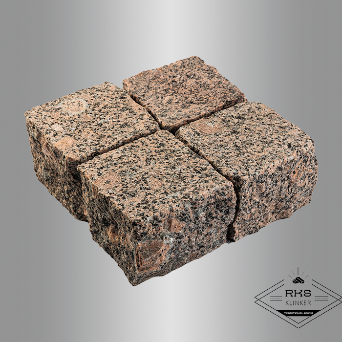 Гранитная брусчатка Ала-Носкуа, Француженка, 100x100х80 мм в Ростове-на-Дону