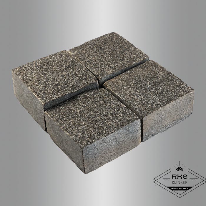 Гранитная брусчатка Габбро Другорецкое, Карандаш, 100x100x40 мм в Ростове-на-Дону