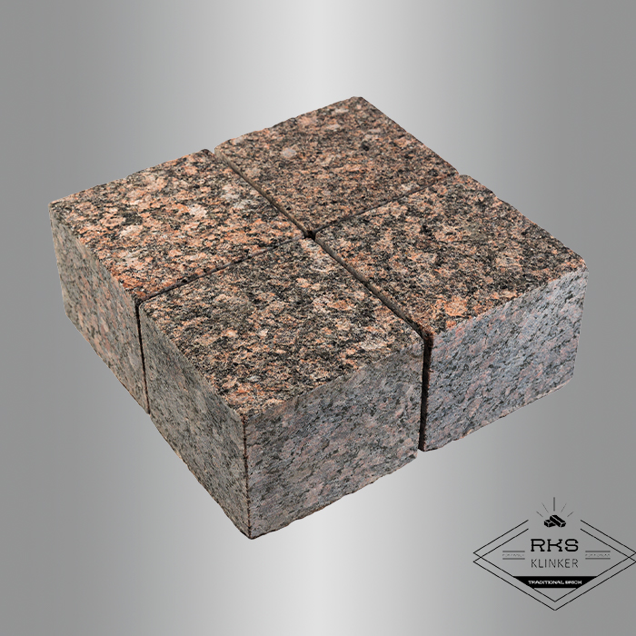 Гранитная брусчатка Дымовская, Пиленая, 100x100 мм в Ростове-на-Дону