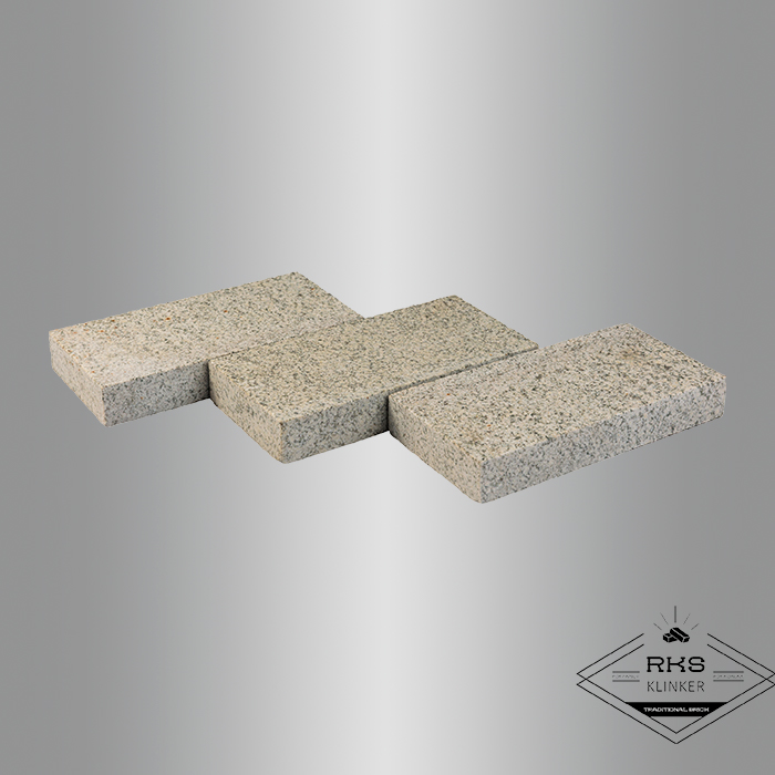 Гранитная брусчатка Мансуровская, Пиленая, 100x200x30 мм в Ростове-на-Дону