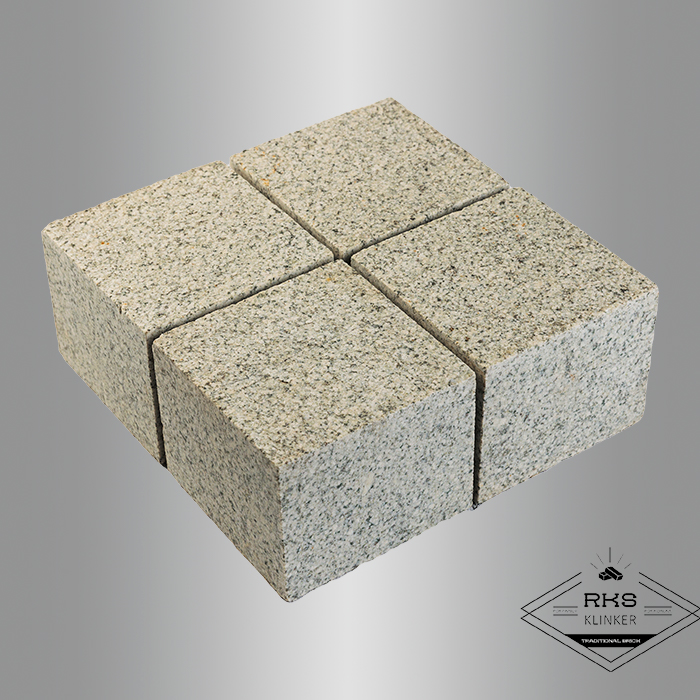 Гранитная брусчатка Мансуровская, Пиленая, 100x100 мм в Ростове-на-Дону