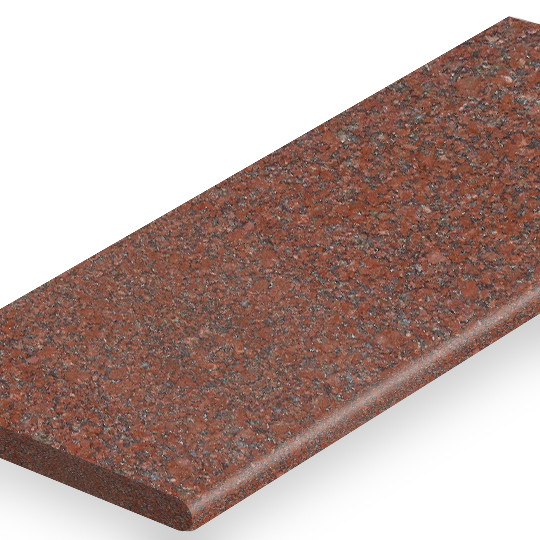 Ступень гранитная Imperial Red в Ростове-на-Дону