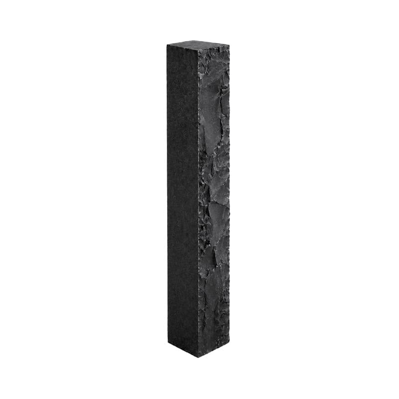 Палисад из камня RKS SLATE Belgian Black, колотый, 100х100х1000 мм в Ростове-на-Дону