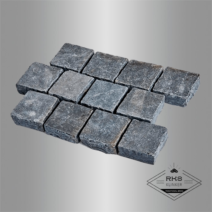 Брусчатка галтованная RKS Slate Belgian Black 100x100x30 мм в Ростове-на-Дону