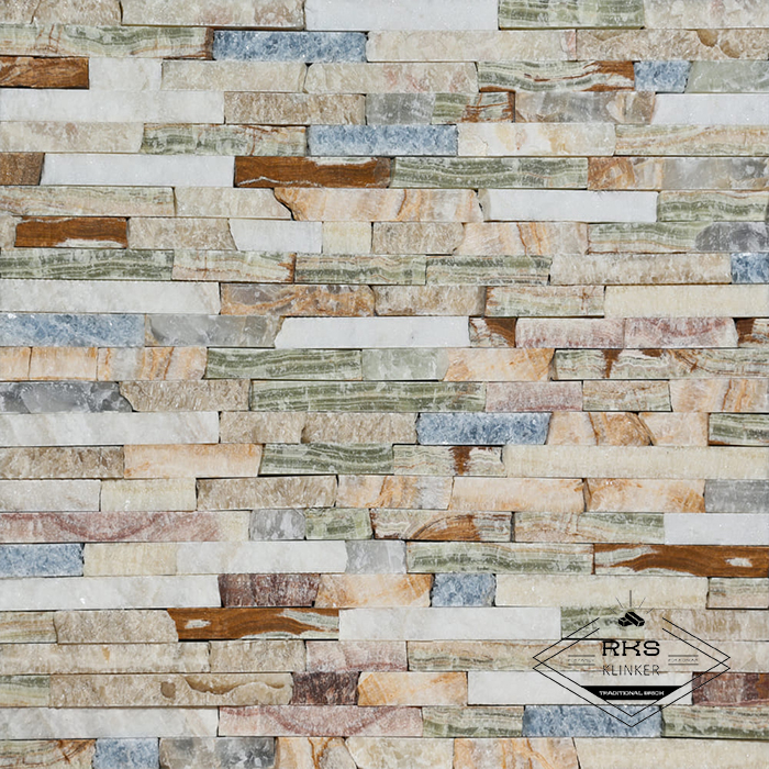 Фасадный камень Полоса - Оникс Радужный в Ростове-на-Дону