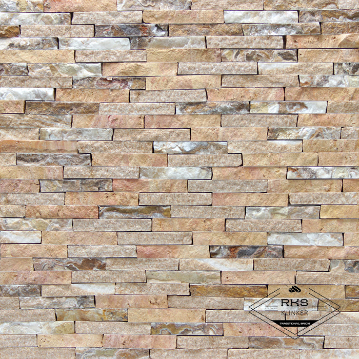 Фасадный камень Полоса - Оникс Orange в Ростове-на-Дону