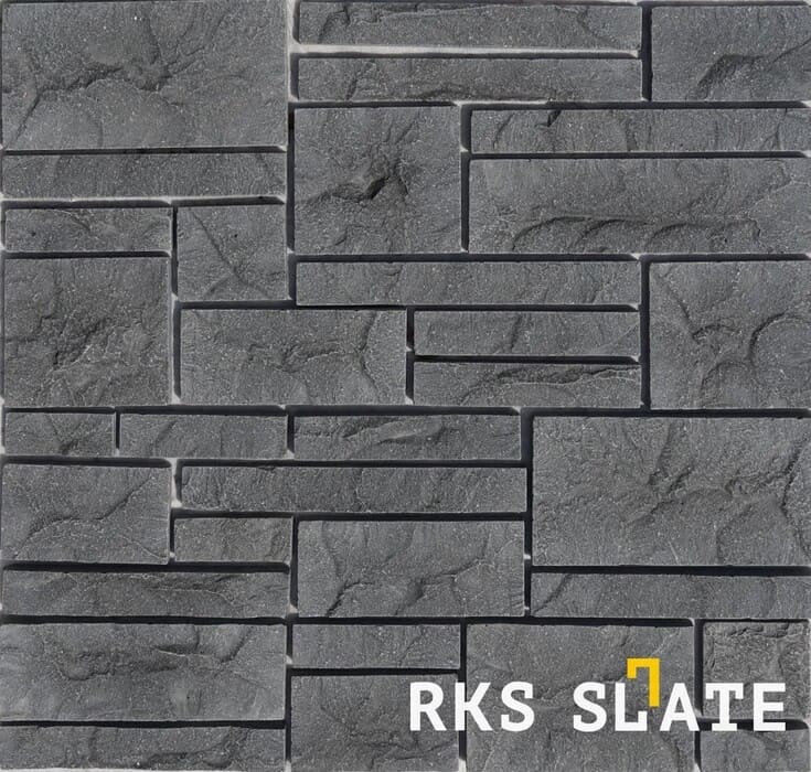 Фасадный облицовочный камень Basalt Rock Strips в Ростове-на-Дону