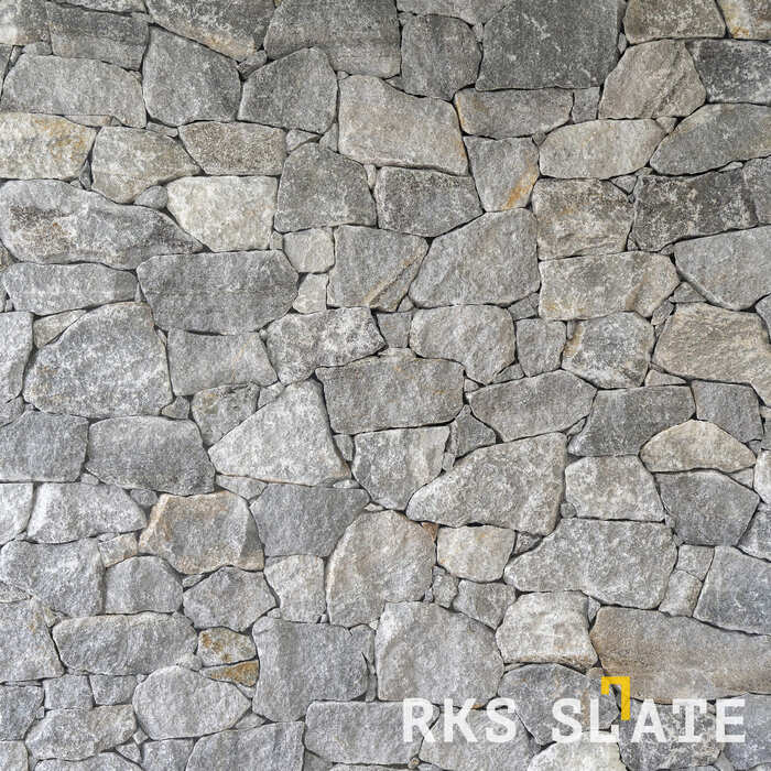 Фасадный облицовочный камень Grey Quartz Loose в Ростове-на-Дону