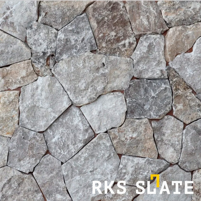 Фасадный облицовочный камень Silver Travertine Loose в Ростове-на-Дону