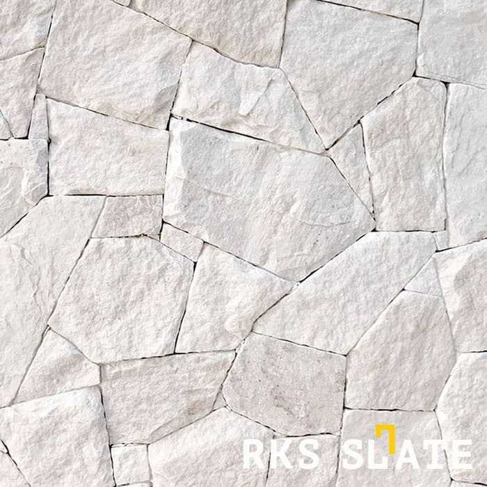 Фасадный облицовочный камень White Quartz Loose в Ростове-на-Дону