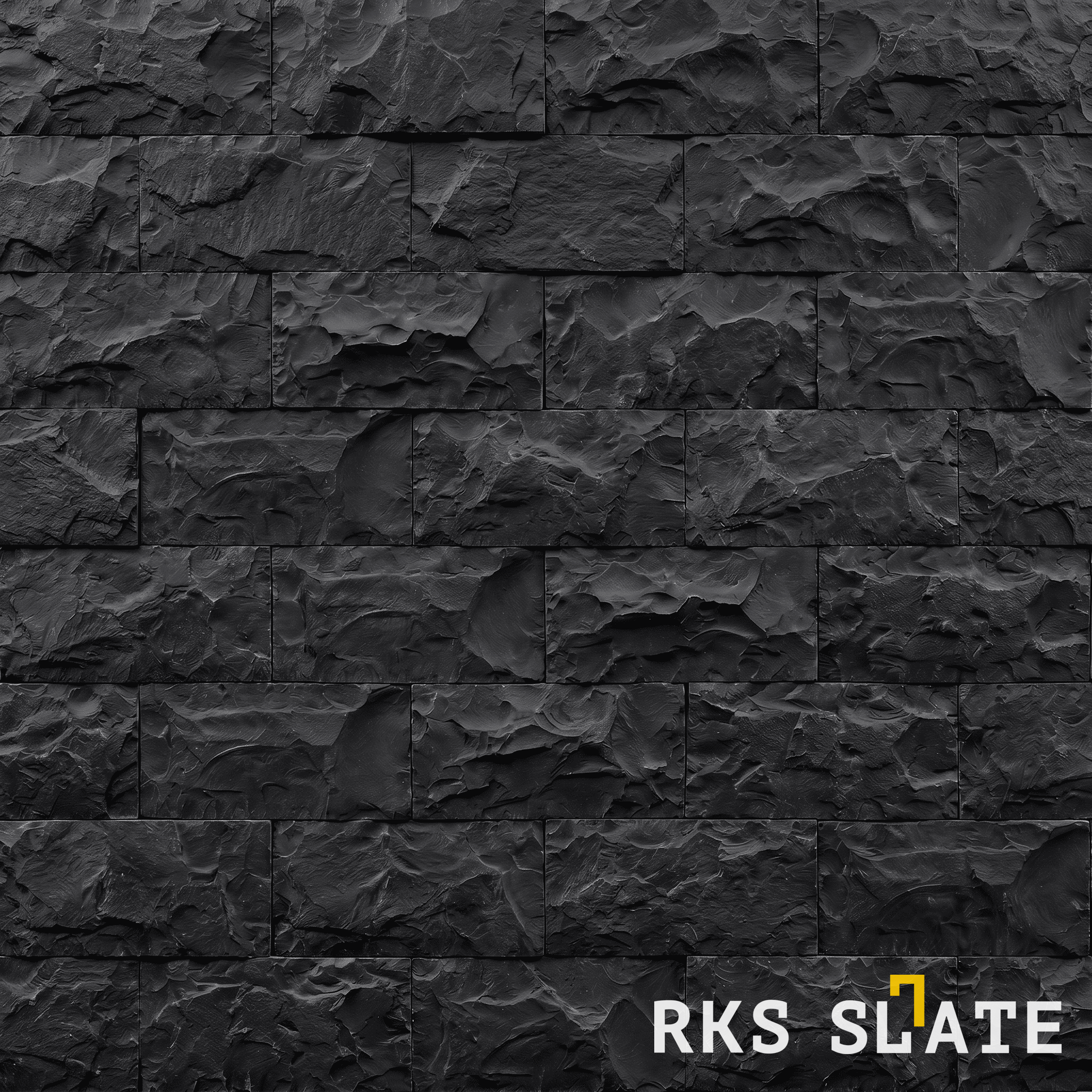 Фасадный колотый камень Belgian Black Rock (Скала) в Ростове-на-Дону