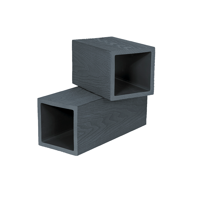 Столб опорный из ДПК KOMODO, чёрный в Ростове-на-Дону