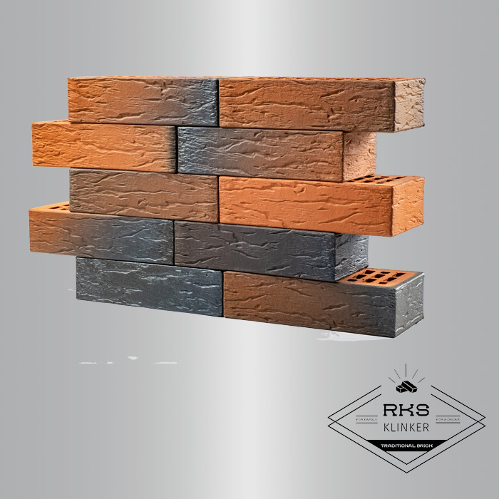 Кирпич лицевой Пятый Элемент, Баварская кладка Регенсбург рустик, 1НФ в Ростове-на-Дону