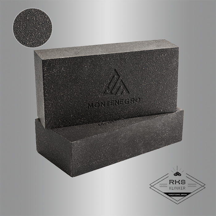 Кирпич печной Montenegro SHA 5 Black Argentum (Чёрный) 230x114x65 мм в Ростове-на-Дону