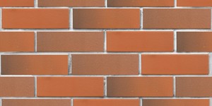 Кирпич печной радиальный полнотелый ЛСР красный флеш М-400, F-100 на белом шве